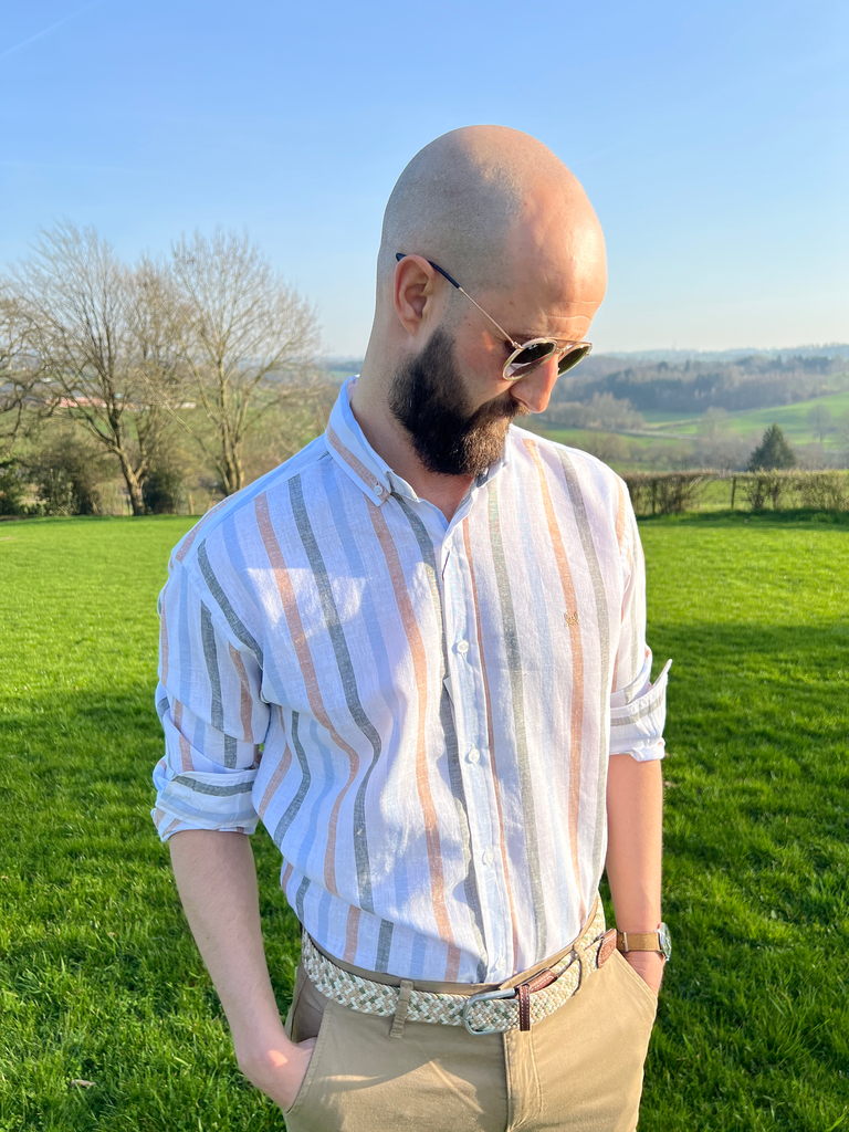 Chemise Marbella - Rayée multicolore