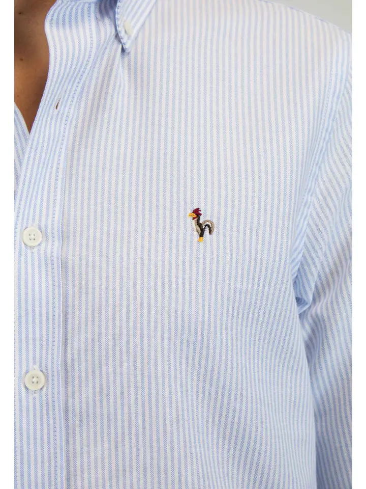 Chemise Oxford - Bleu ciel (S)