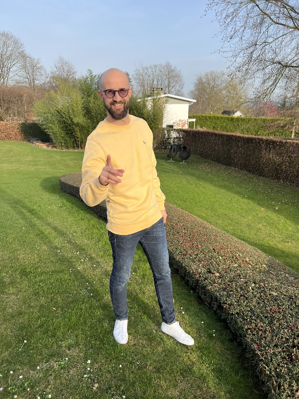 Sweat-shirt Paris - Jaune (S)