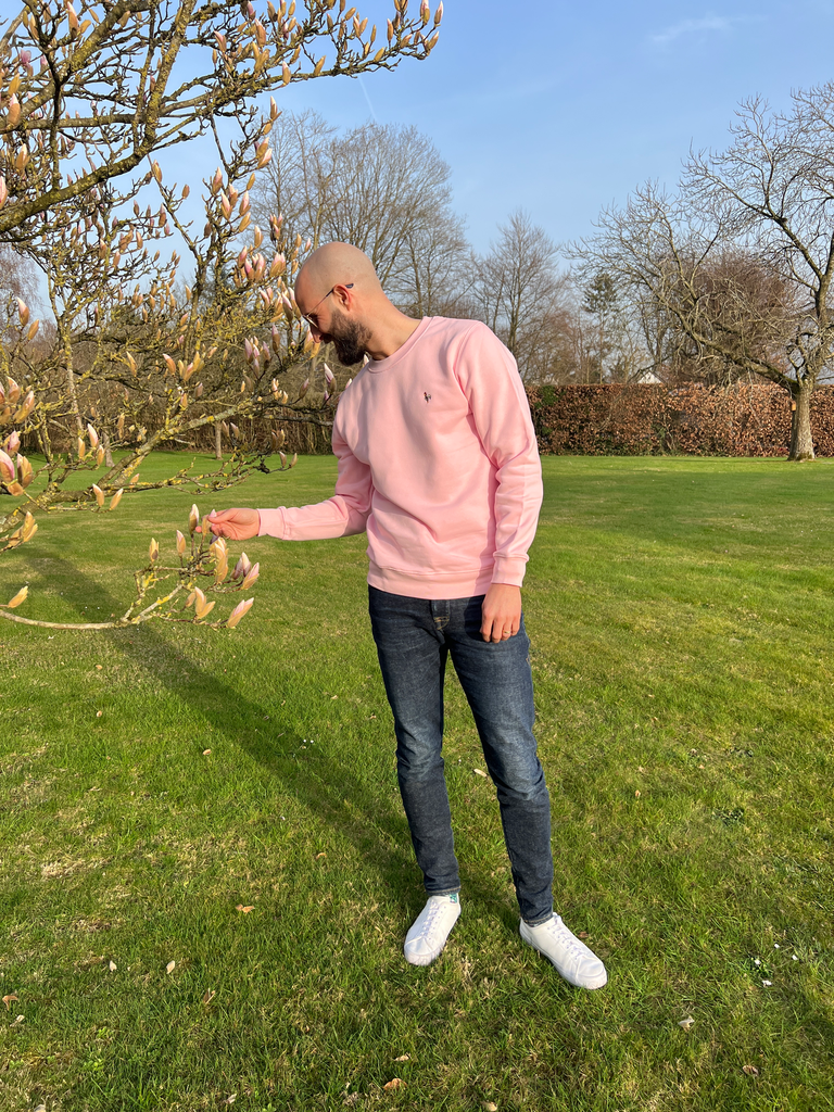 Sweat-shirt Paris - Rose (S)