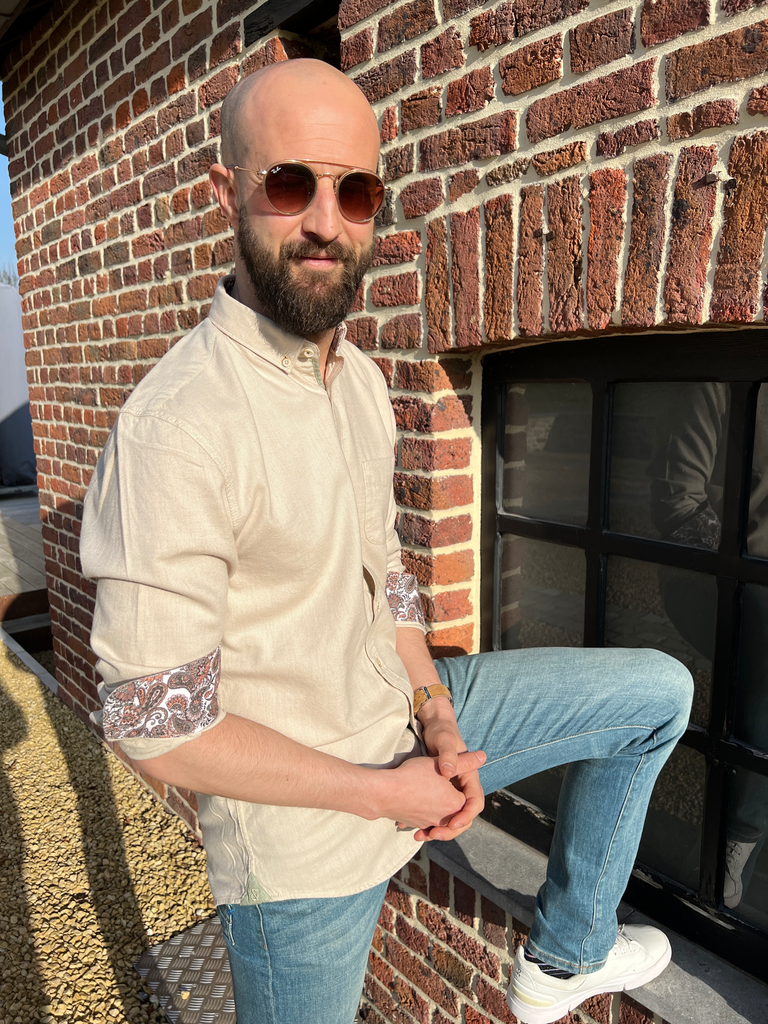 Chemise Nice - Beige (S)